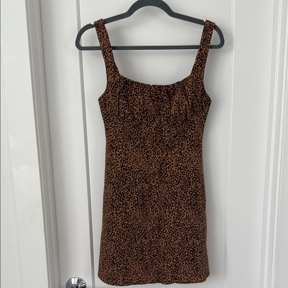 Coco & Lola Leopard Mini Dress